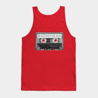 Vintage Radiohead English RockBand. Tank Top